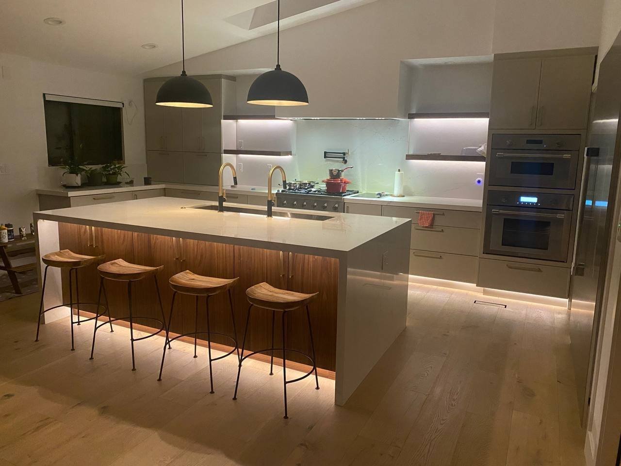 Contemporary Open Plan Kitchen Kitchen Remodel by Rod Co Renovation co project photo