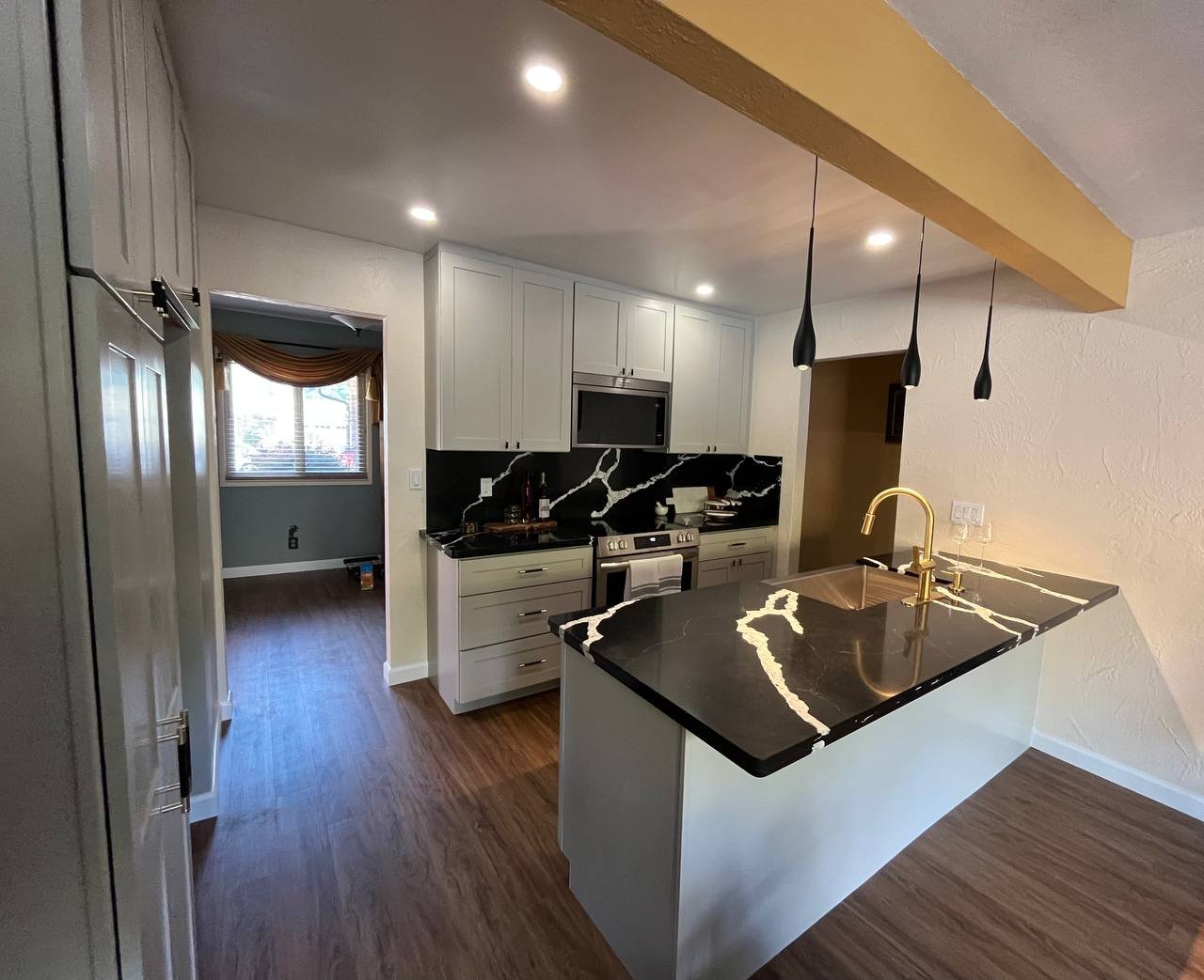 Contemporary Transitional Kitchen Remodel by Rod Co Renovation co project photo